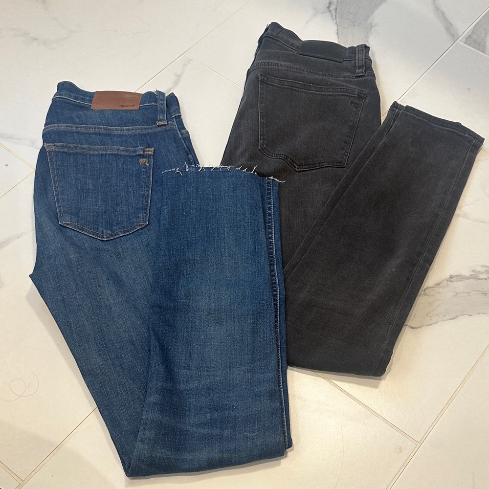 Madewell Denim jeans bundle (2) Size 25